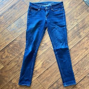 Levi’s Modern Rise Skinny  dark wash denim